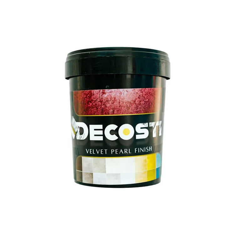 Vopsea decorativă interior Decosti, efect perlat Velvet pearl finish (1L, 3L) - Pictorul Fericit