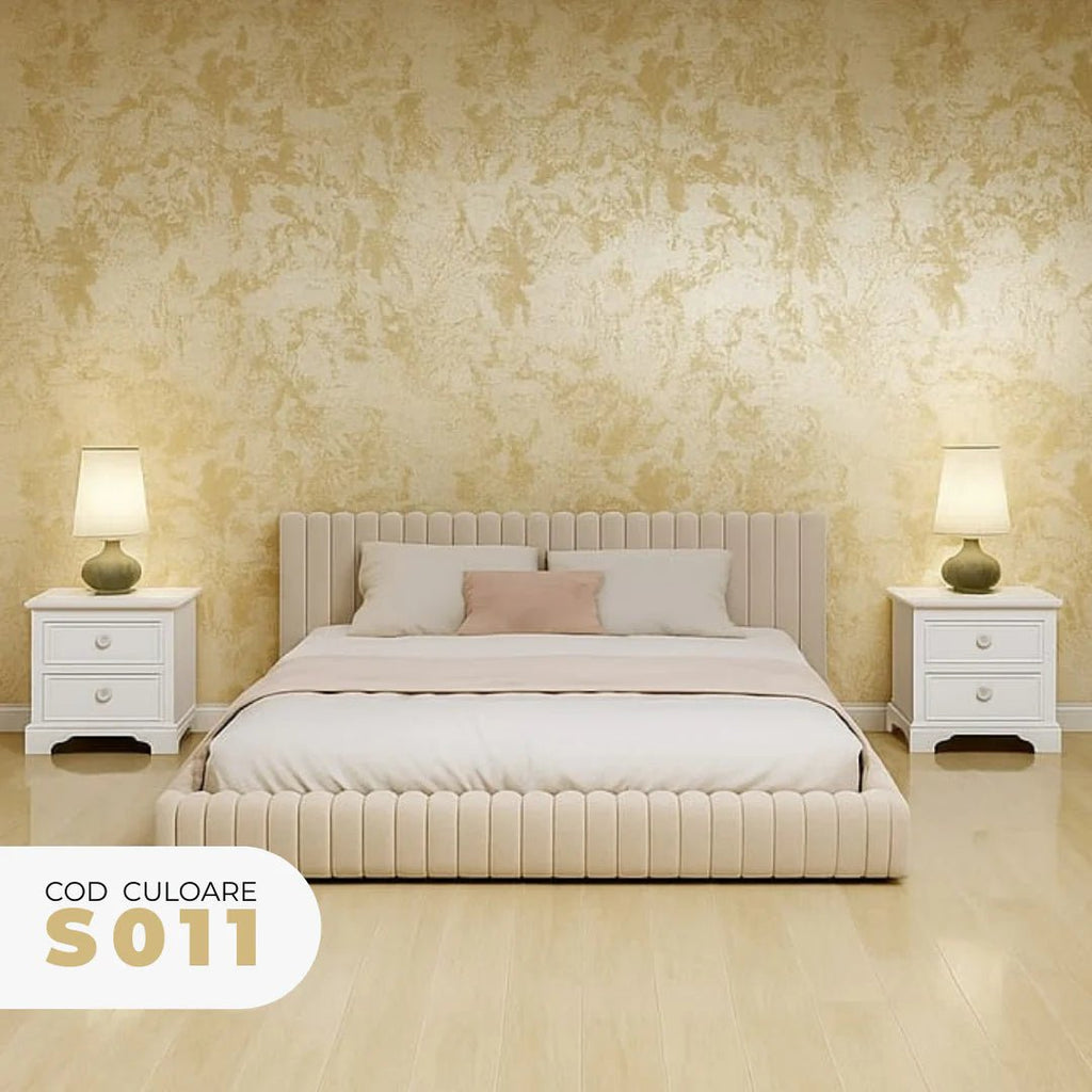 Vopsea decorativă interior Decosti, pensulată cu efect pudrat, Soft Luxury (1L, 3L) - Pictorul Fericit