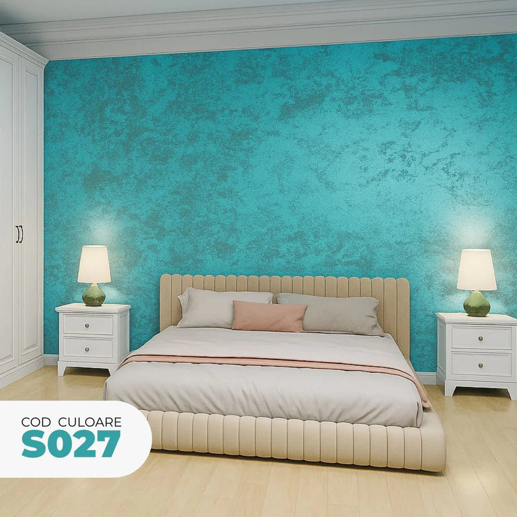 Vopsea decorativă interior Decosti, pensulată cu efect sidefat, Silver reflection (1L, 3L) - Pictorul Fericit