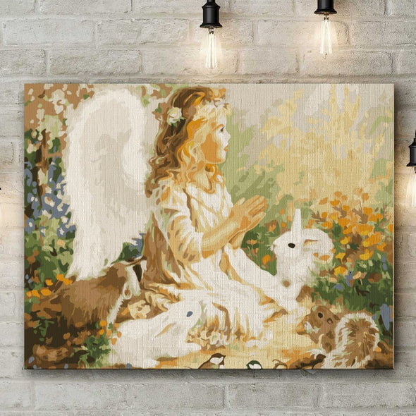 Angel - Pictură pe numere - Pictorul Fericit