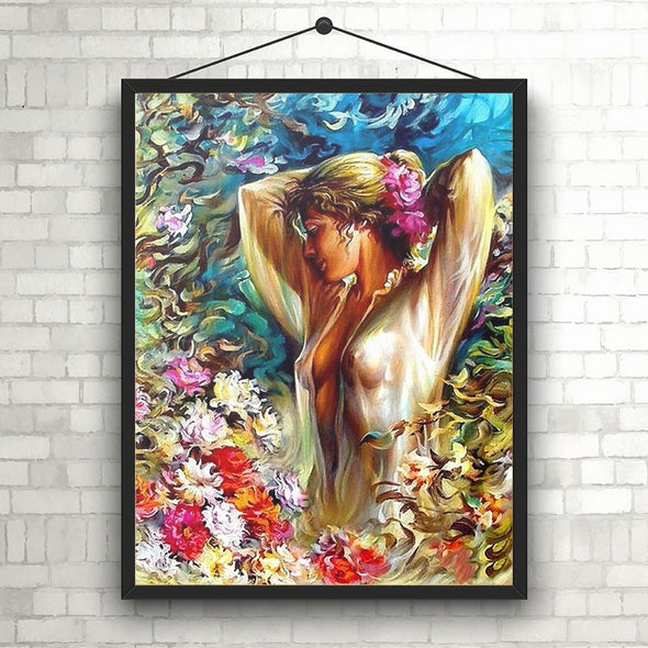 Arousing Sensuality - Pictură pe numere - Pictorul Fericit