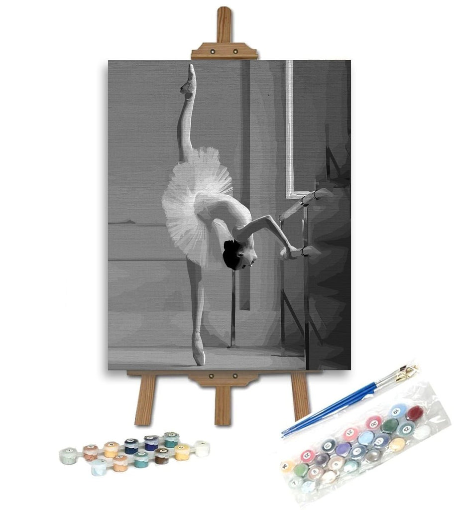 Artsy ballerina - Pictură pe numere - Pictorul Fericit