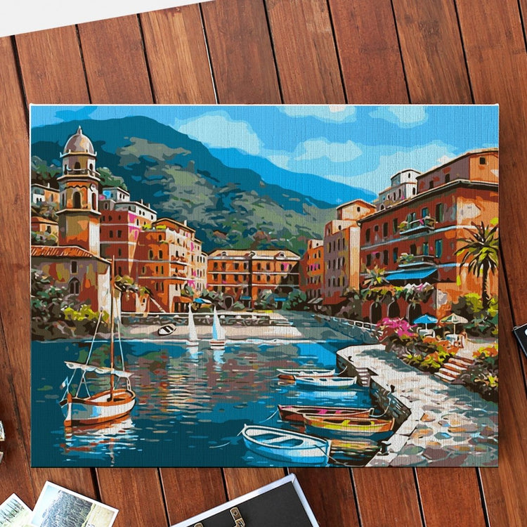 Ascona - Pictură pe numere - Pictorul Fericit