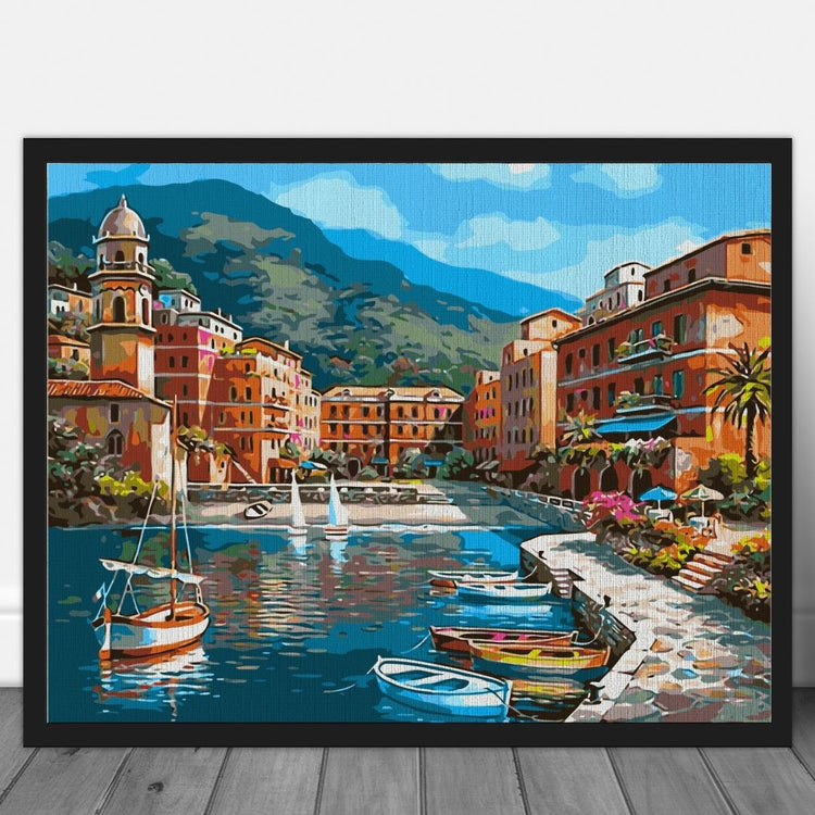 Ascona - Pictură pe numere - Pictorul Fericit
