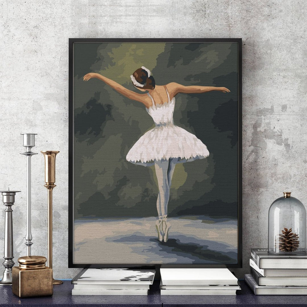 Ballerina (Balerina) - Pictură pe numere - Pictorul Fericit