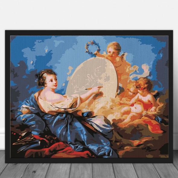 Baroque Scene - Pictură pe numere - Pictorul Fericit