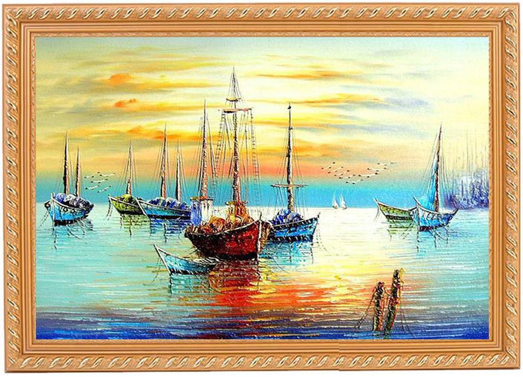 BEYOND THE HORIZONT - Pictură pe numere - Pictorul Fericit