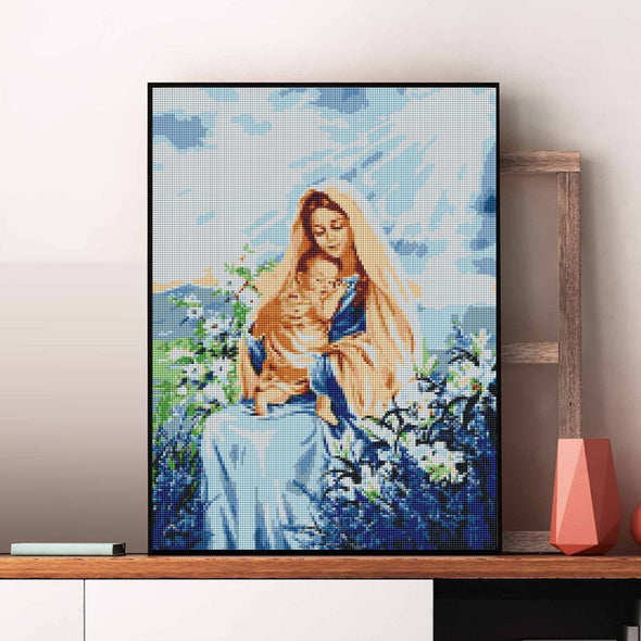Blessed - Goblen cu diamante - Pictorul Fericit