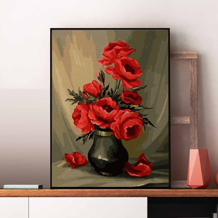 Bloody Red - Pictură pe numere - Pictorul Fericit