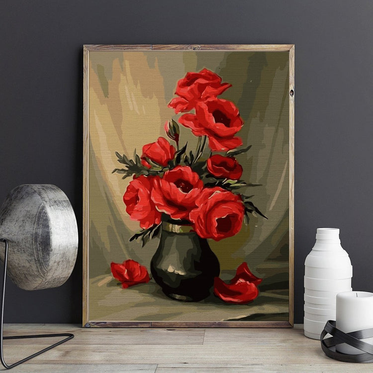 Bloody Red - Pictură pe numere - Pictorul Fericit