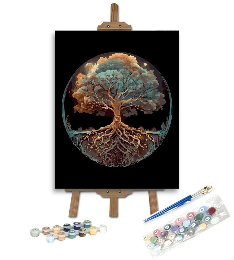 Celestial Connection - Pictură pe numere - Pictorul Fericit