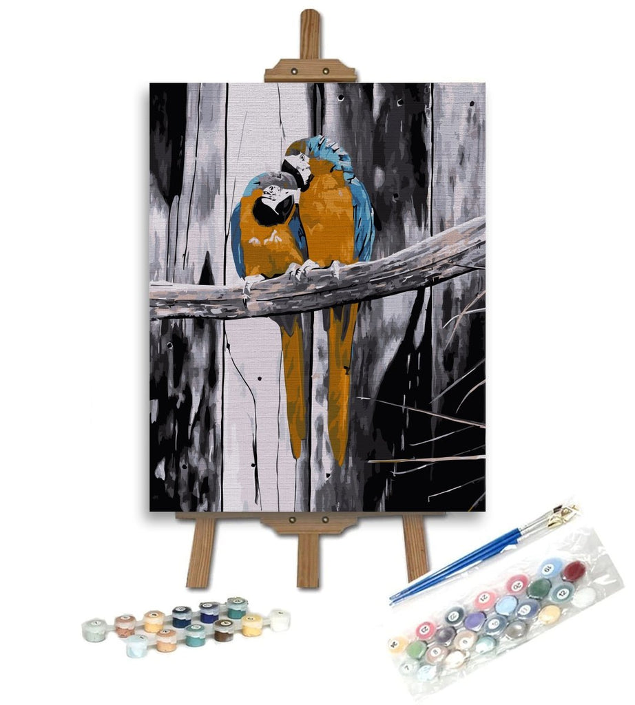 Colors of love (Culorile iubirii) - Pictură pe numere - Pictorul Fericit