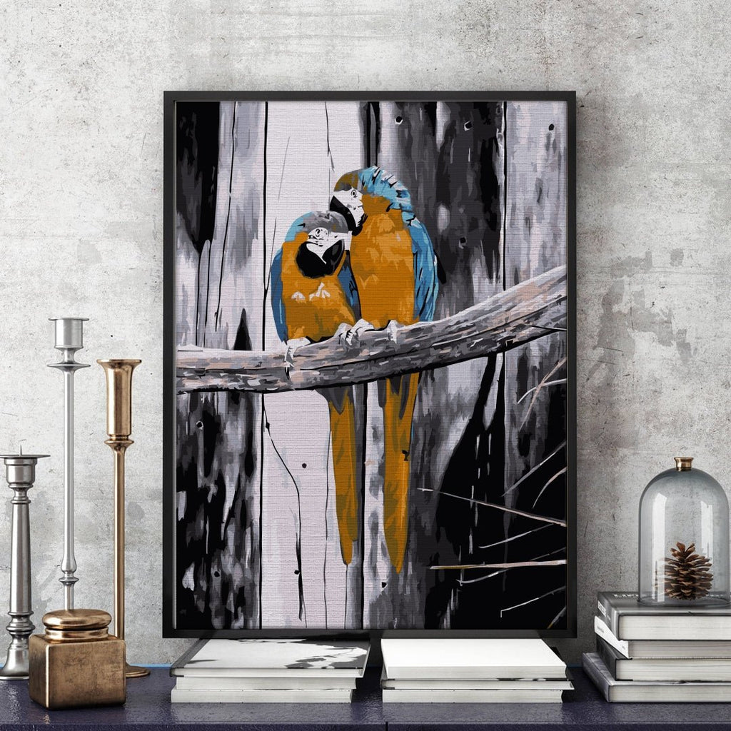 Colors of love (Culorile iubirii) - Pictură pe numere - Pictorul Fericit