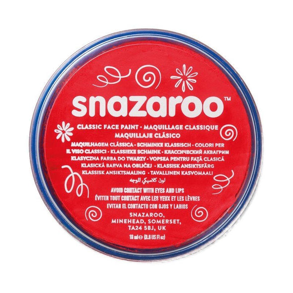 Culoare pentru pictura pe față, Snazaroo, testată dermatologic, fără parfum, lavabilă, 18 ml - Pictorul Fericit