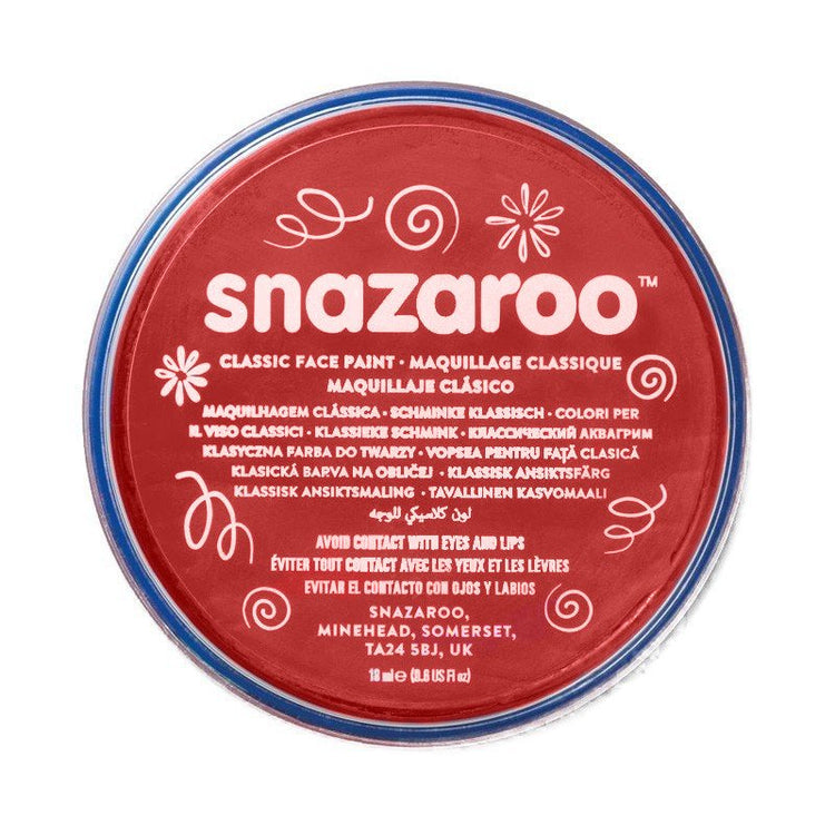 Culoare pentru pictura pe față, Snazaroo, testată dermatologic, fără parfum, lavabilă, 18 ml - Pictorul Fericit