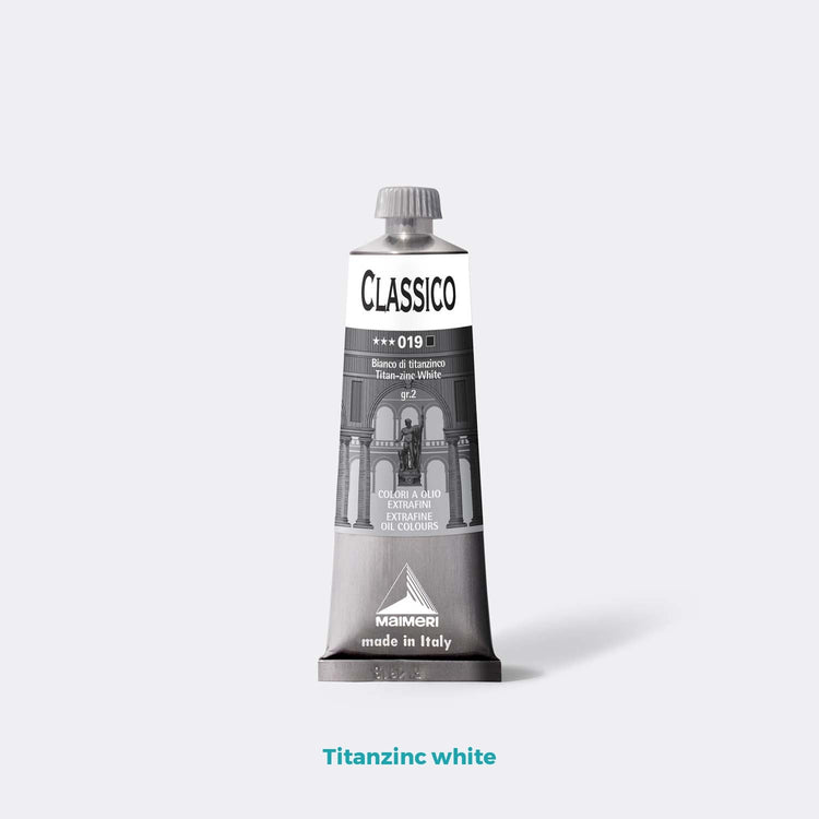 Culori ulei pentru pictură, extrafine, pigment pur, 60 ml Classico Maimeri - Pictorul Fericit
