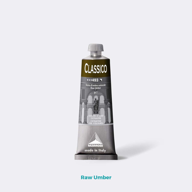 Culori ulei pentru pictură, extrafine, pigment pur, 60 ml Classico Maimeri - Pictorul Fericit