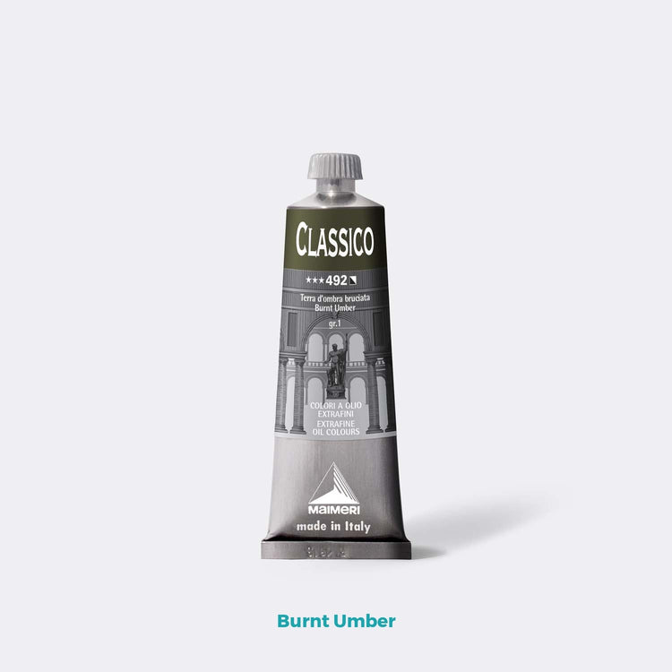 Culori ulei pentru pictură, extrafine, pigment pur, 60 ml Classico Maimeri - Pictorul Fericit