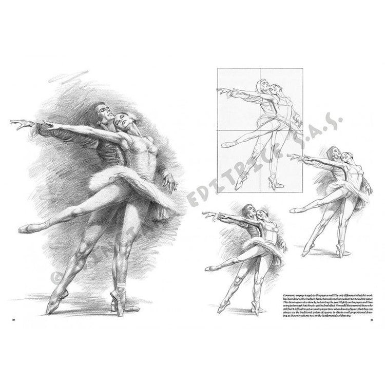 Dansatoare, manual nr. 30 cu ilustrații, colecția Leonardo, Vinciana Editrice - Pictorul Fericit