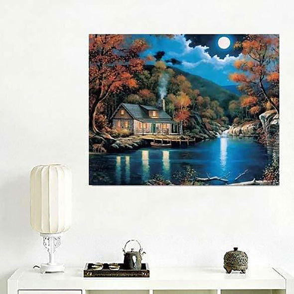 Fairytale House - Pictură pe numere - Pictorul Fericit