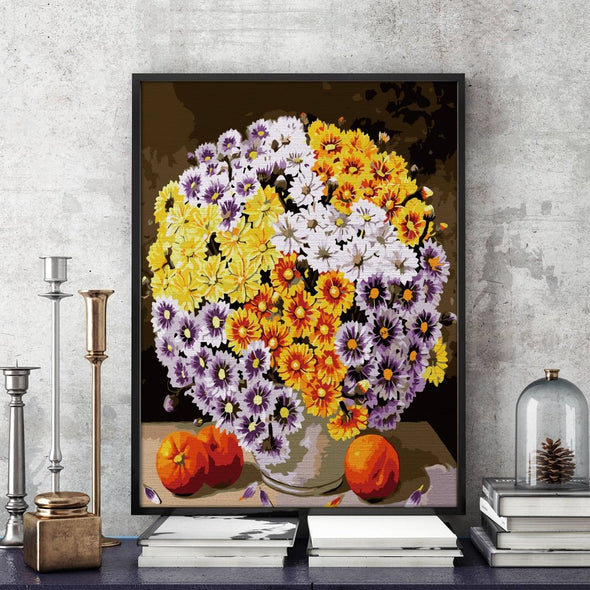Fragrant Flowers - Pictură pe numere - Pictorul Fericit