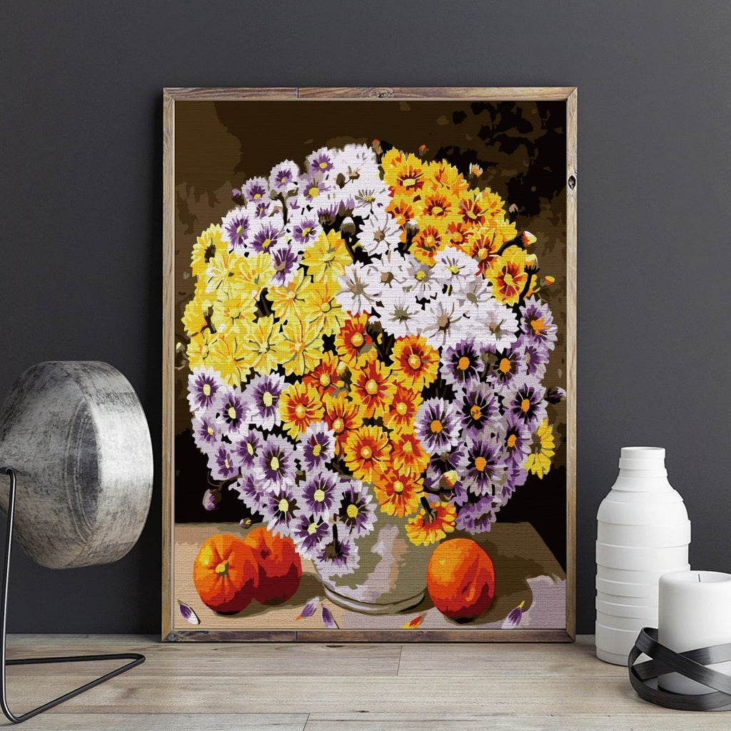 Fragrant Flowers - Pictură pe numere - Pictorul Fericit