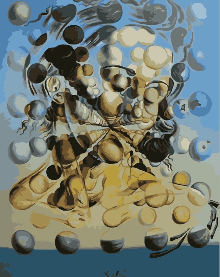 Gala, my muse (Galatea of the Spheres) - Pictură pe numere - Pictorul Fericit