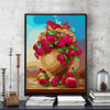 Garden roses - Pictură pe numere