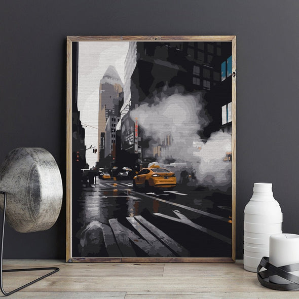 In New York - Pictură pe numere - Pictorul Fericit