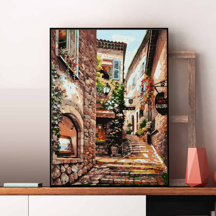 Italian Streets - Pictură pe numere - Pictorul Fericit