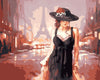 Lady in Paris - Pictură pe numere