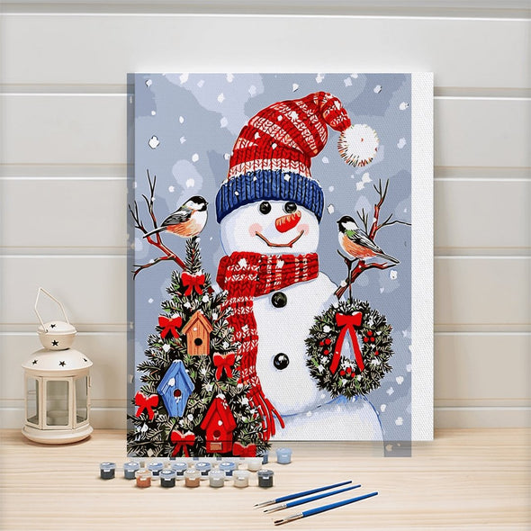 Let it snow - Pictură pe numere - Pictorul Fericit