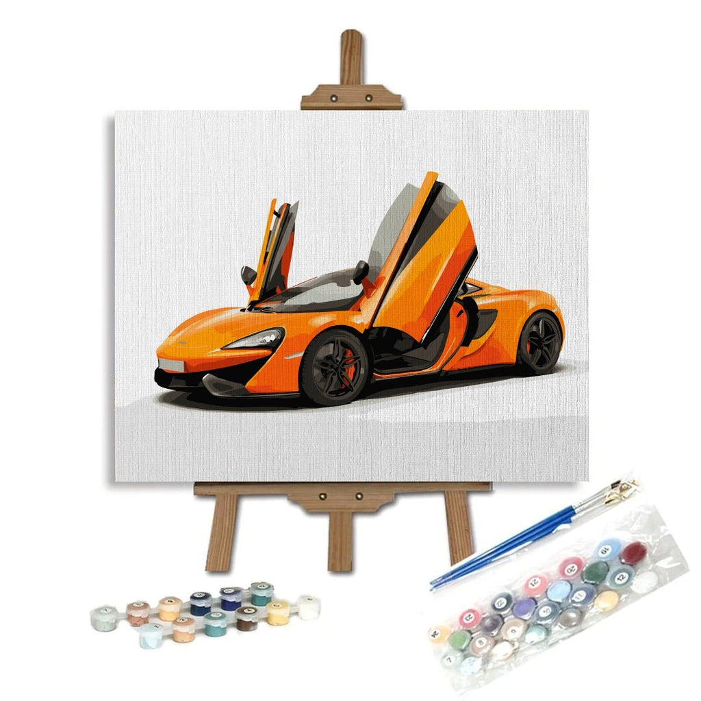 McLaren - Pictură pe numere - Pictorul Fericit