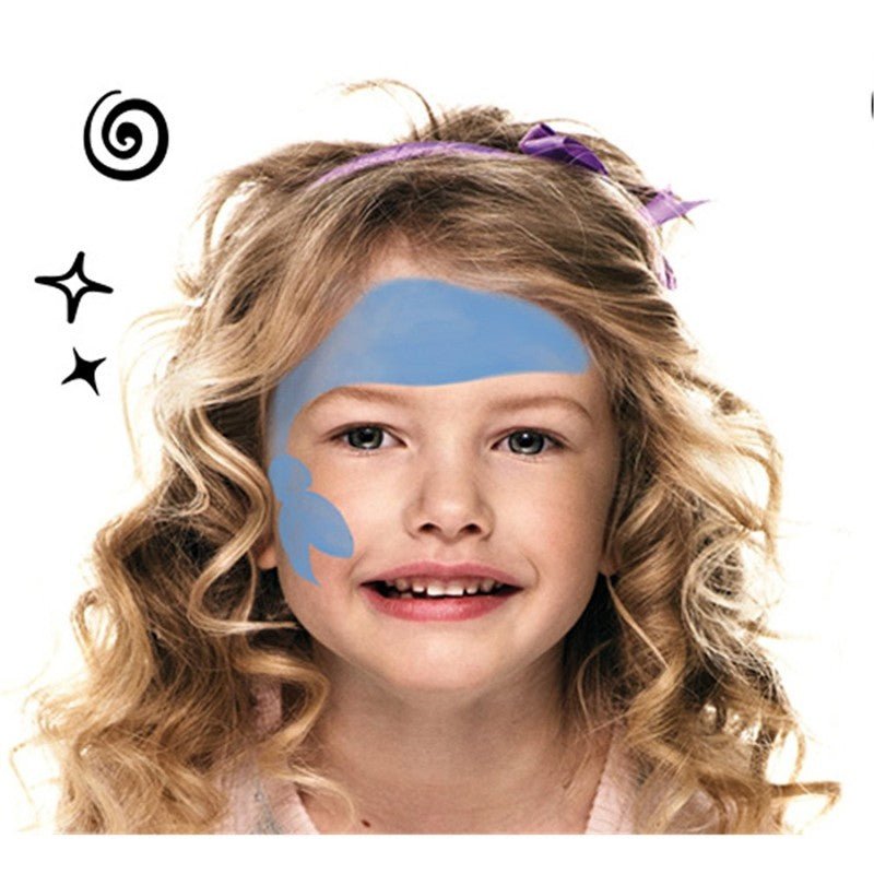 Mini set pictură pe față, culori netoxice, testate dermatologic, ușor de curățat, Blue Pirate, 3 ani+, Snazaroo - Pictorul Fericit