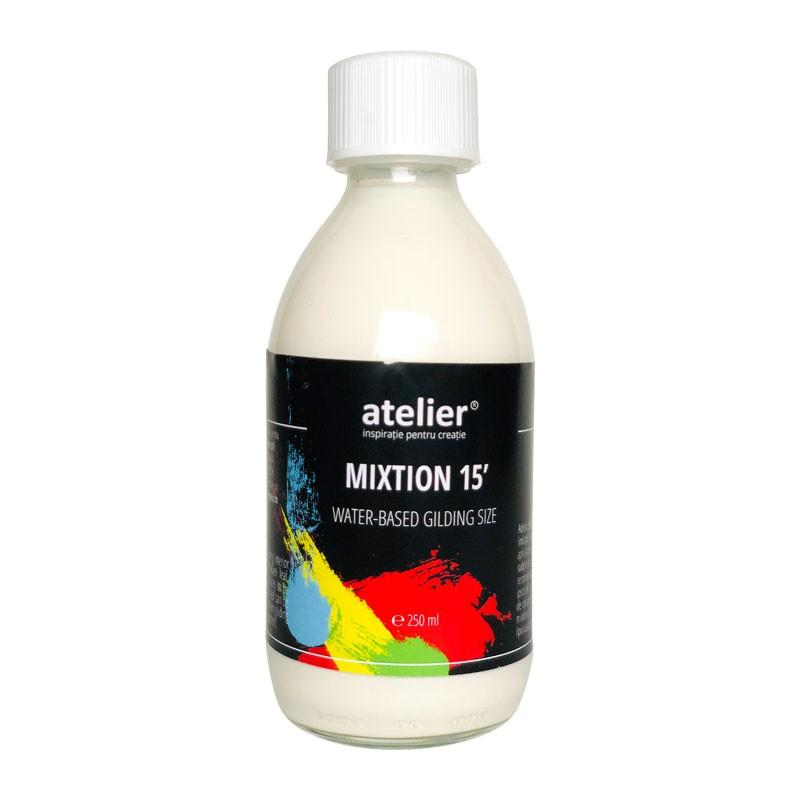 Mixtion, adeziv pe bază de apă, fără diluare, uscare 15 minute, 125 ml, 250 ml, Atelier - Pictorul Fericit