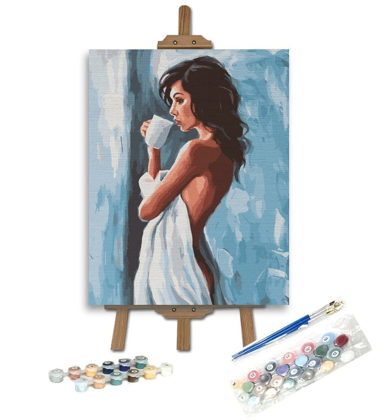 Morning sweetheart - Pictură pe numere - Pictorul Fericit