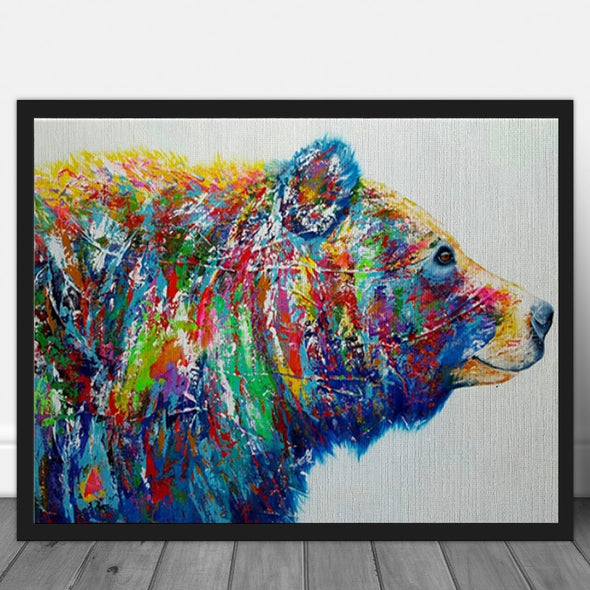 Papa Bear - Pictură pe numere - Pictorul Fericit