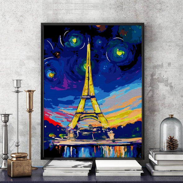 Paris my love - Pictură pe numere - Pictorul Fericit