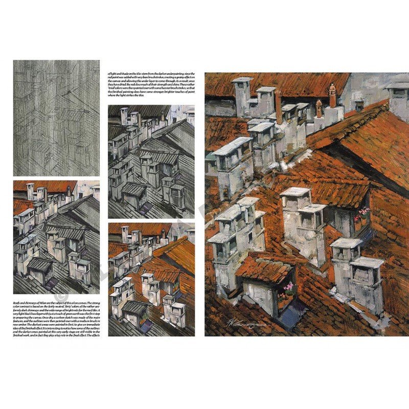 Peisaj arhitectonic, nr. 43 cu ilustrații, colecția Leonardo, Vinciana Editrice - Pictorul Fericit