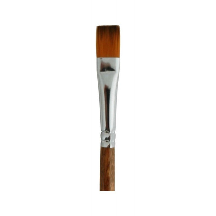Pensulă lată, cu fir sintetic și mâner scurt, seria 391, nr. 1, 2, 6, 8, 10, 12, Atelier - Pictorul Fericit