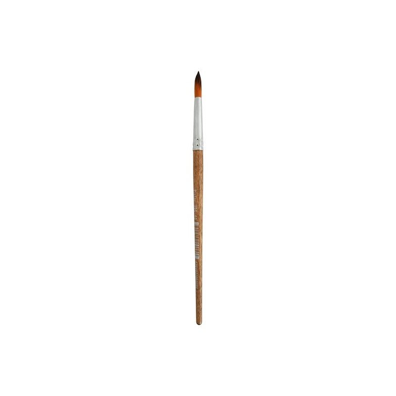 Pensulă rotundă, cu fir sintetic și mâner scurt, seria 395, nr. 1, 2, 4, 6, 8, 10, 12, Atelier - Pictorul Fericit