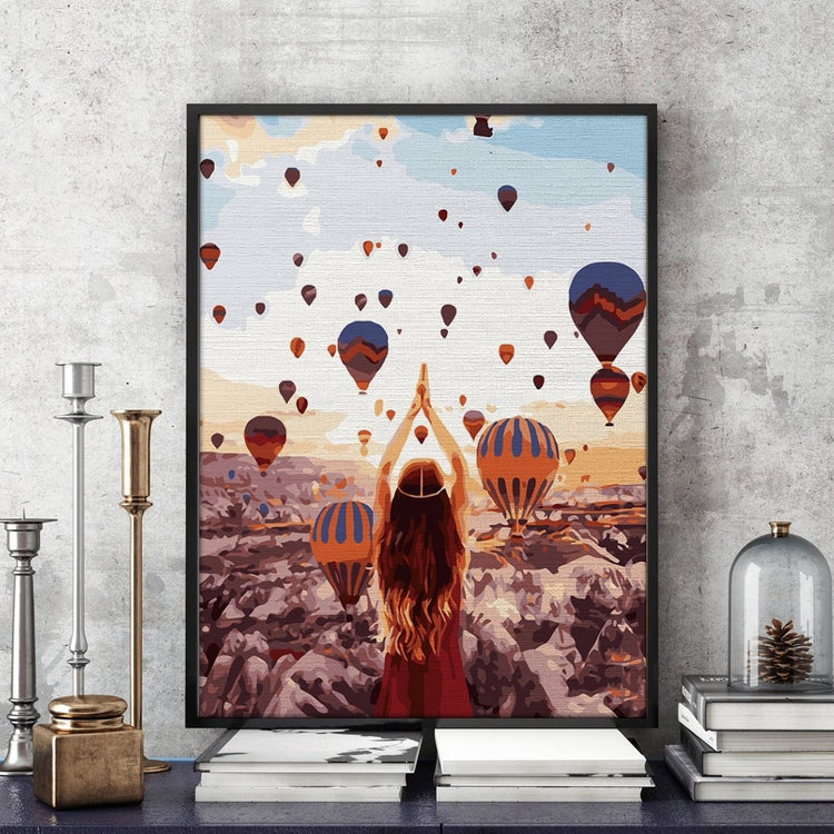 Raised to the sky - Pictură pe numere - Pictorul Fericit