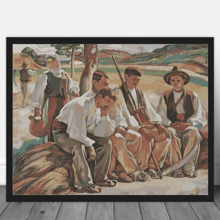 Resting - Pictură pe numere - Pictorul Fericit
