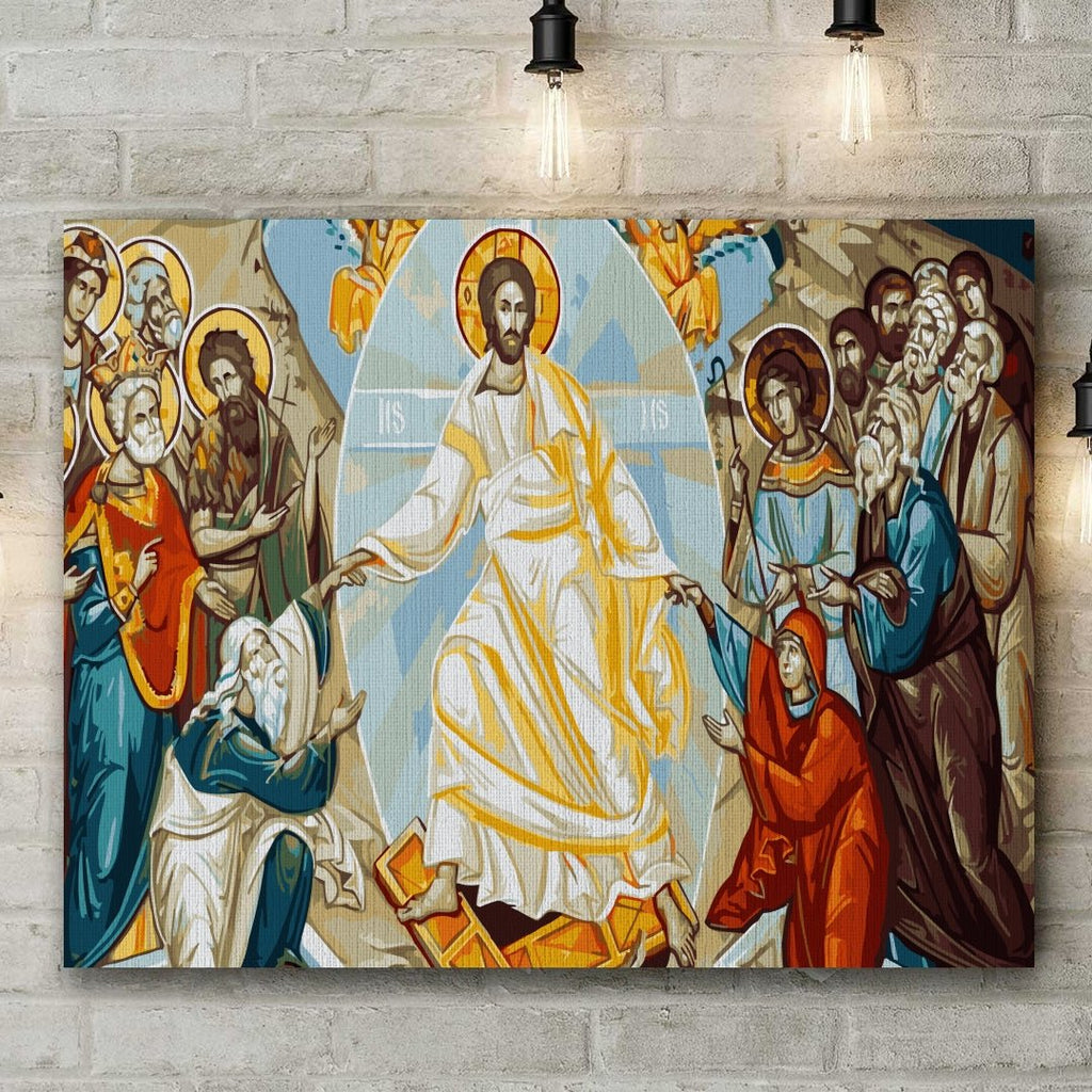 Salvation (iisus biruitor) - pictură pe numere