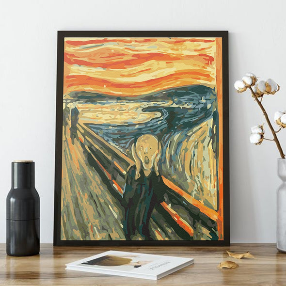 Screaming for Help - Pictură pe numere - Pictorul Fericit