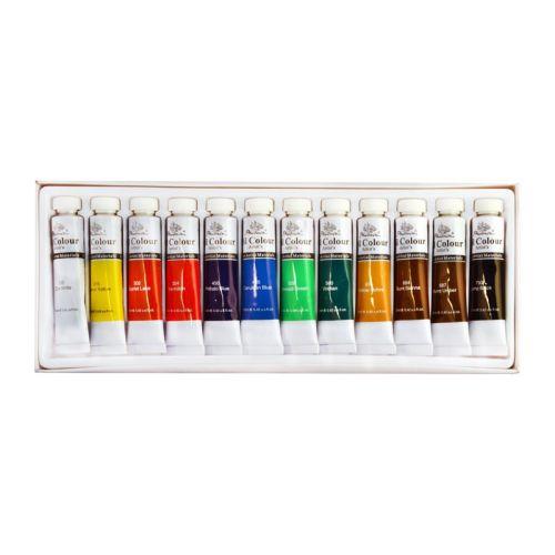 Set 12x12ml, culori ulei primare, Phoenix - Pictorul Fericit