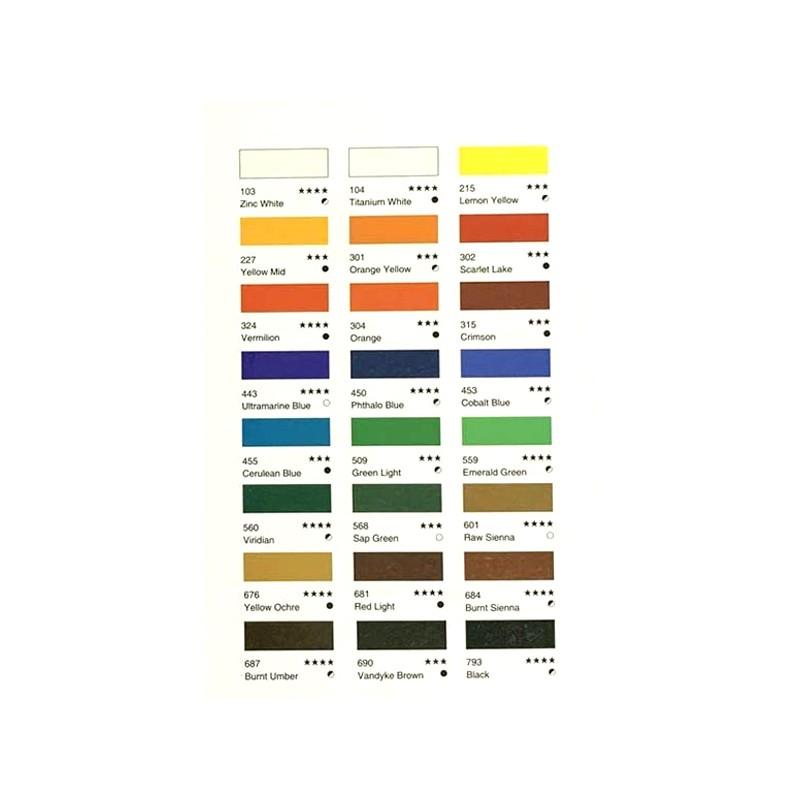 Set 18 culori acrilice, PHOENIX, 12 ml - Pictorul Fericit