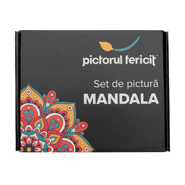 Set de pictură mandala, 45 de piese, Pictorul Fericit - Pictorul Fericit