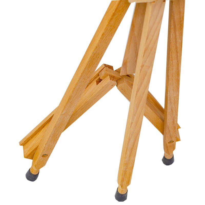 Șevalet de masă din lemn, TM36 Tart, formă A, pliabil, 74 cm - Pictorul Fericit