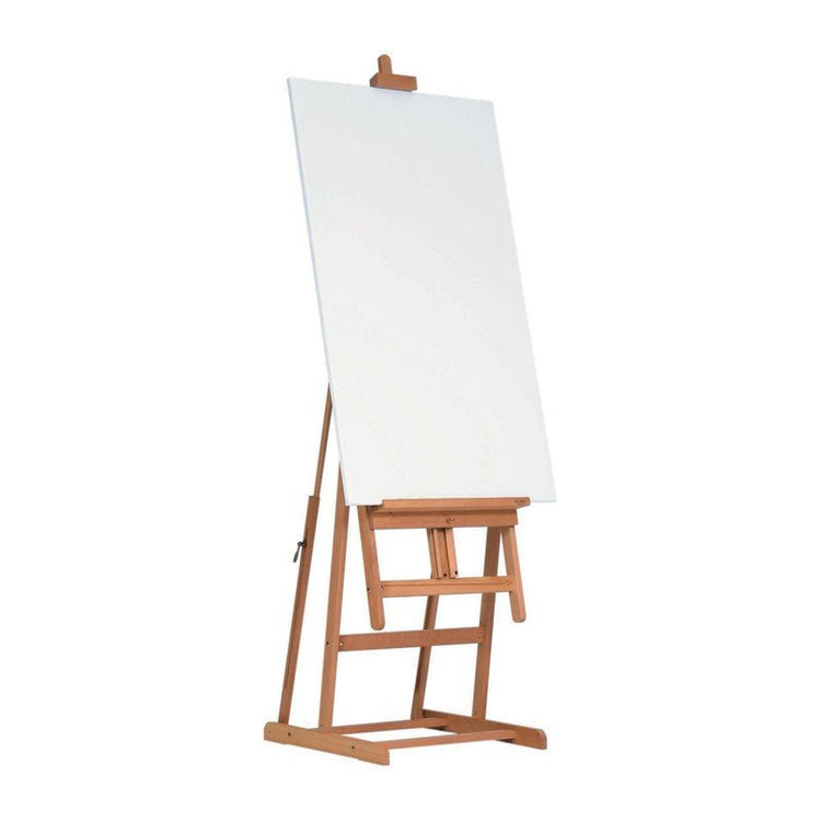 Șevalet din lemn de fag, pentru studio, Mabef, M08, ajustabil, certificat FSC, 180 cm - Pictorul Fericit